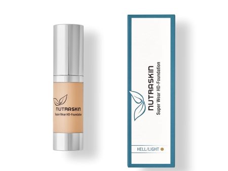 Nutraskin super wear HD-Foundation Makiažo pagrindas 15ml - Šviesus Online Sale