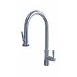 ASPECT by Waterstone LU110-2 Kitchen Faucet T-body Lever Spray Supply