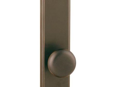 Emtek 8811SIO Privacy , Sideplate Locksets Colonial Non-Keyed 9  , Sion Lever Cheap