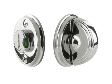 Emtek 8483.ARCUS4 Thumbturn Privacy Bolt with Color Indicator , Double Watford Rosette , with Arched Thumbturn For Cheap