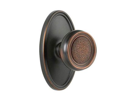 Emtek 8520BT Dummy , Oval Rosette , Belmont Knob Hot on Sale