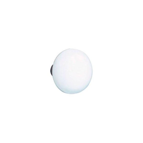 Emtek 8520IW Dummy , Oval Rosette , Ice White Knob For Cheap