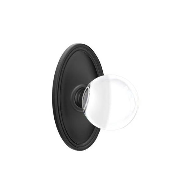 Emtek 8520BL Dummy , Oval Rosette , Bristol Knob on Sale